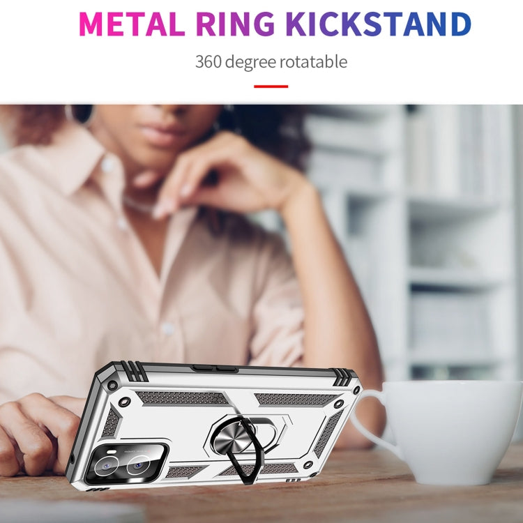 For OPPO A36 / A76 Shockproof TPU + PC Phone Case