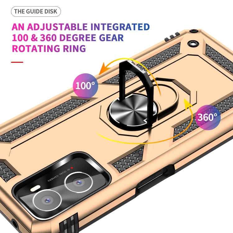 For OPPO A36 / A76 Shockproof TPU + PC Phone Case