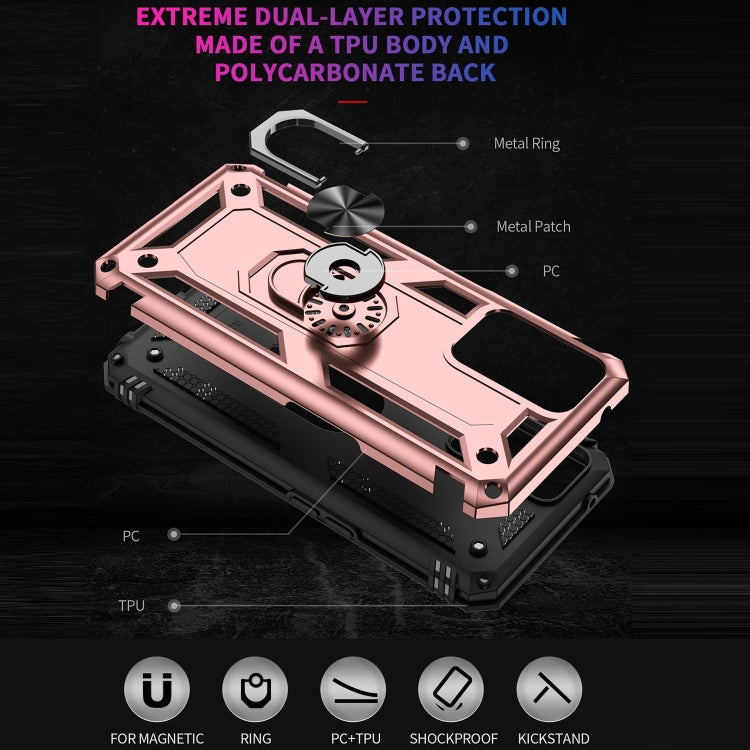 For OPPO A36 / A76 Shockproof TPU + PC Phone Case