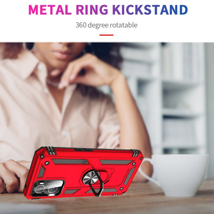 For OPPO A36 / A76 Shockproof TPU + PC Phone Case