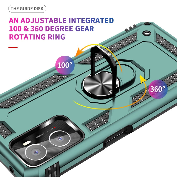 For OPPO A36 / A76 Shockproof TPU + PC Phone Case