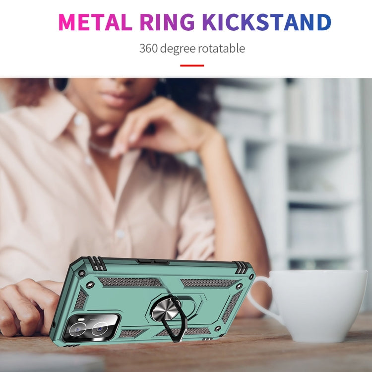 For OPPO A36 / A76 Shockproof TPU + PC Phone Case