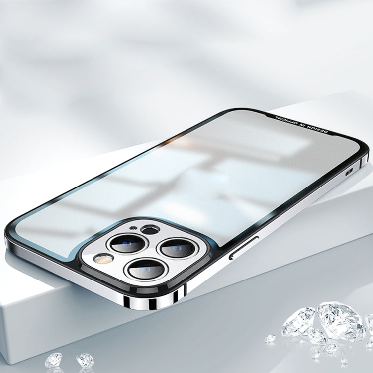 For iPhone 12 Pro Max AG Frosted Glass Phone Case