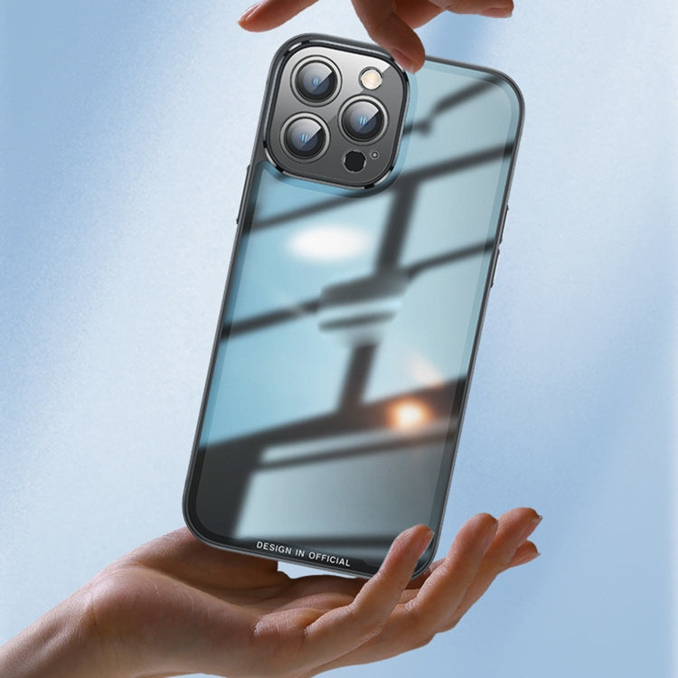 For iPhone 12 Pro Max AG Frosted Glass Phone Case