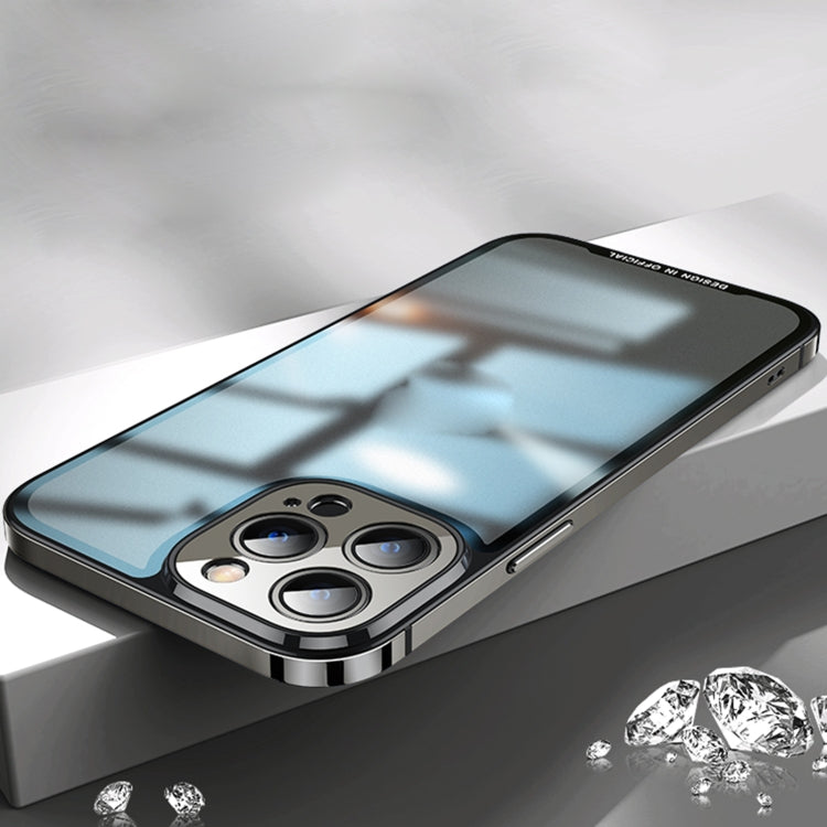 For iPhone 12 Pro AG Frosted Glass Phone Case