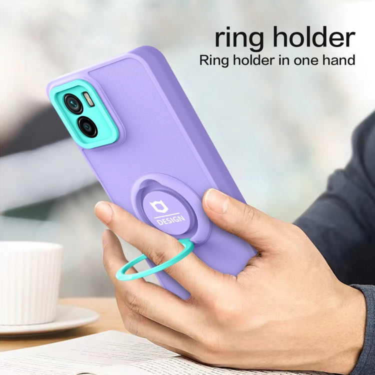 For vivo Y21 / Y21s / Y33s Eagle Eye Ring Holder Phone Case