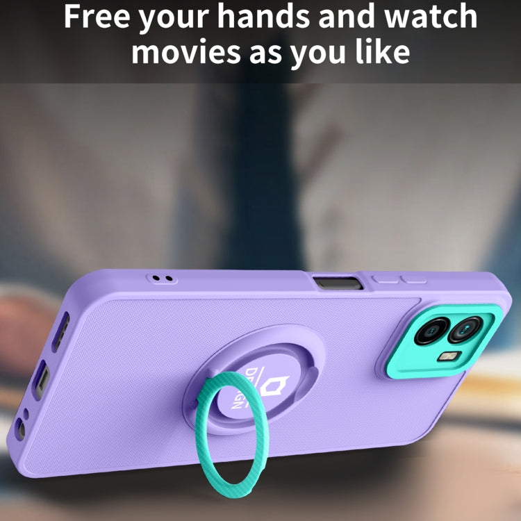 For vivo Y21 / Y21s / Y33s Eagle Eye Ring Holder Phone Case