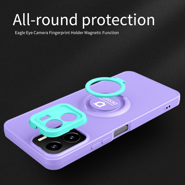 For vivo Y21 / Y21s / Y33s Eagle Eye Ring Holder Phone Case