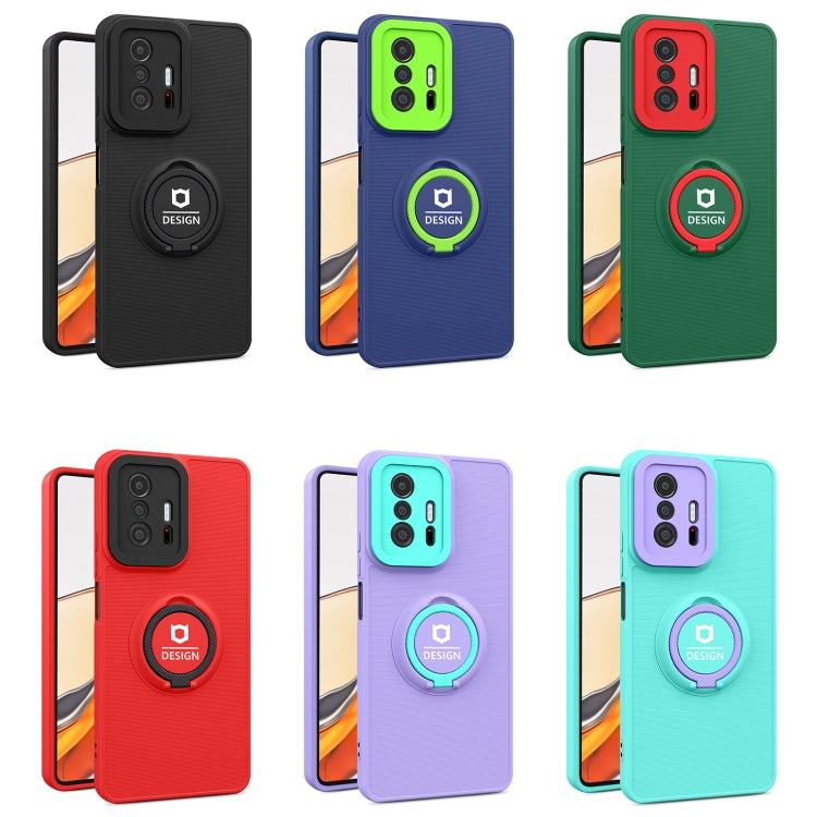 For Xiaomi 11T / 11T Pro Eagle Eye Ring Holder Phone Case