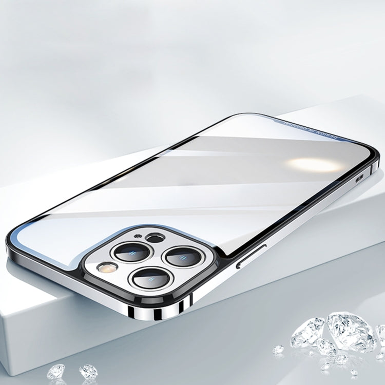 For iPhone 13 Pro AG HD Glass Phone Case