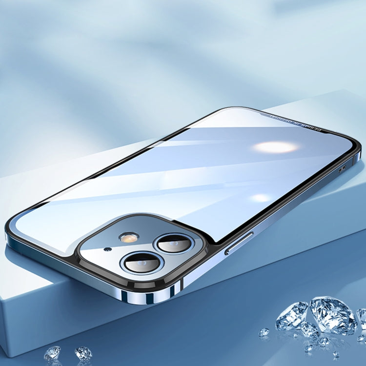 For iPhone 12 AG HD Glass Phone Case