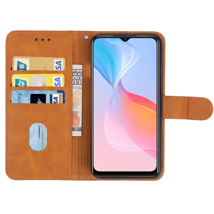Leather Phone Case For vivo Y21G