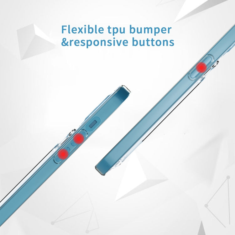 For iPhone 13 Card PC+TPU Phone Case(Transparent)