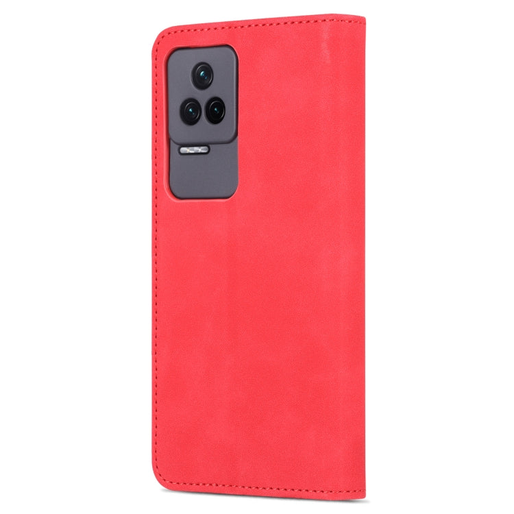 For Xiaomi Redmi K50 / K50 Pro AZNS Skin Feel Calf Texture Flip Leather Phone Case