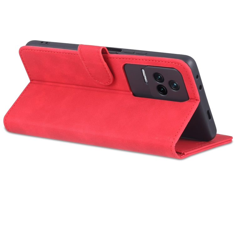 For Xiaomi Redmi K50 / K50 Pro AZNS Skin Feel Calf Texture Flip Leather Phone Case