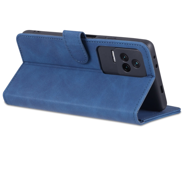 For Xiaomi Redmi K50 / K50 Pro AZNS Skin Feel Calf Texture Flip Leather Phone Case