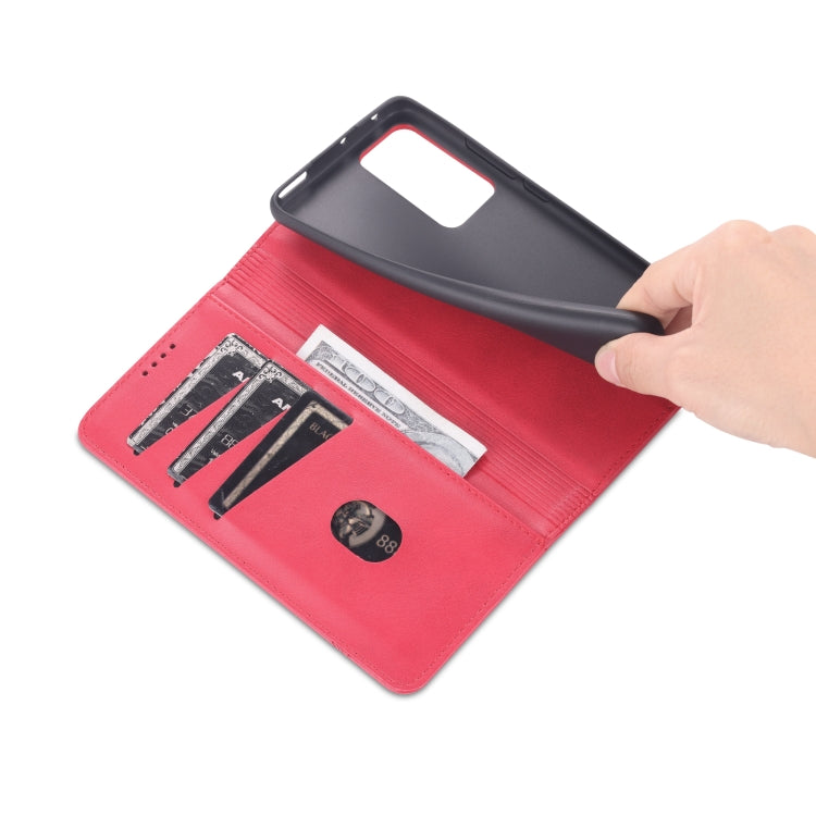 For Xiaomi 12 / 12X AZNS Magnetic Calf Texture Flip Leather Phone Case