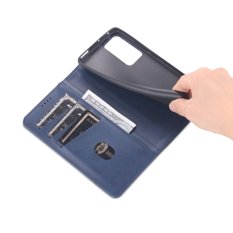 For Xiaomi 12 / 12X AZNS Magnetic Calf Texture Flip Leather Phone Case