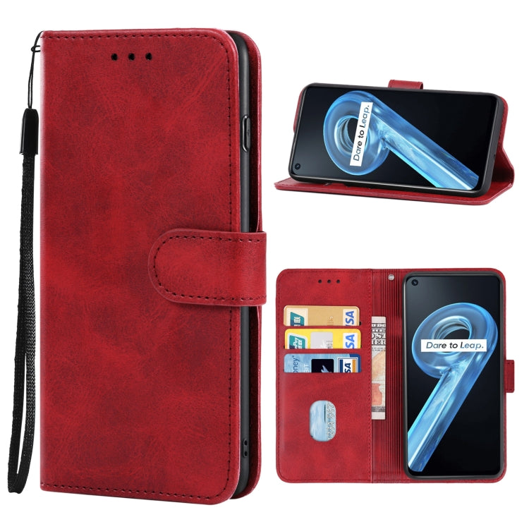 For OPPO Realme 9 Leather Phone Case