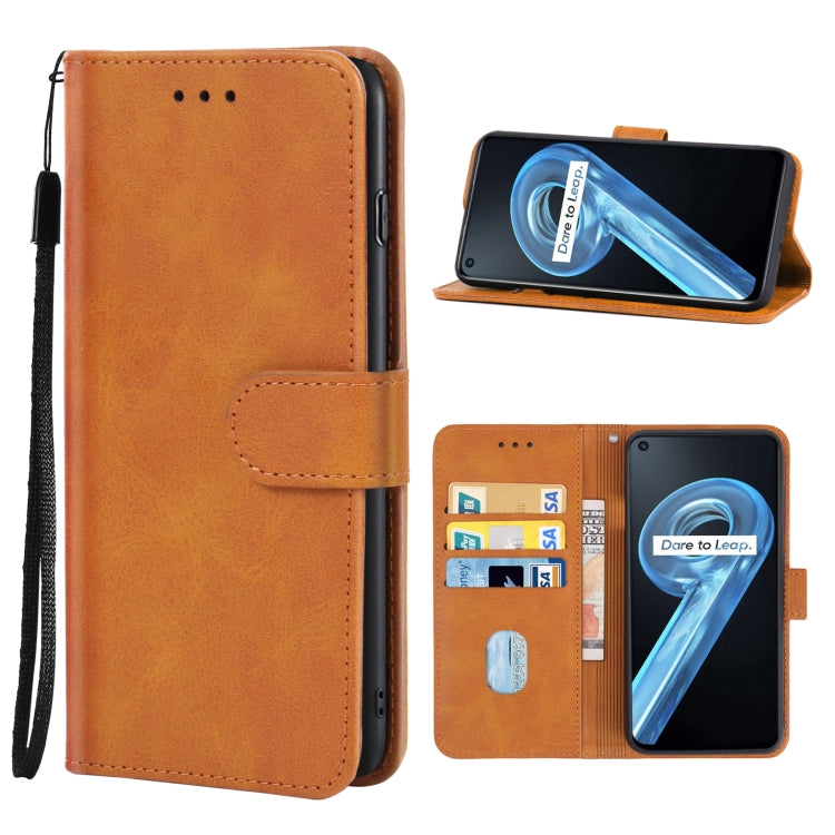 For OPPO Realme 9 Leather Phone Case