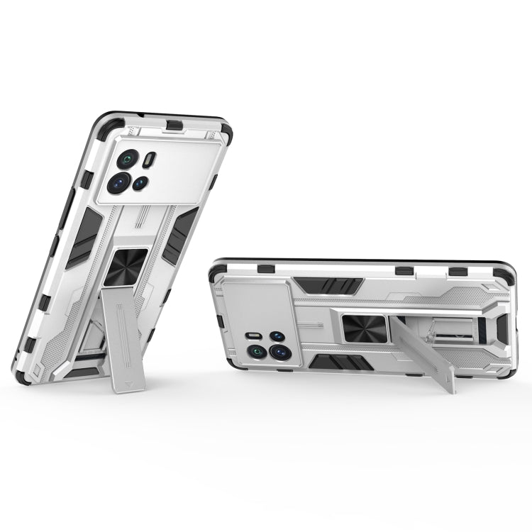 For vivo iQOO 9 Supersonic PC + TPU Shock-proof Protective Phone Case with Holder