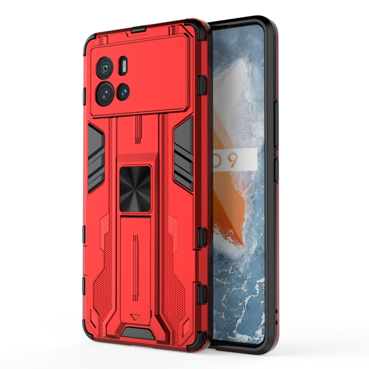 For vivo iQOO 9 Supersonic PC + TPU Shock-proof Protective Phone Case with Holder