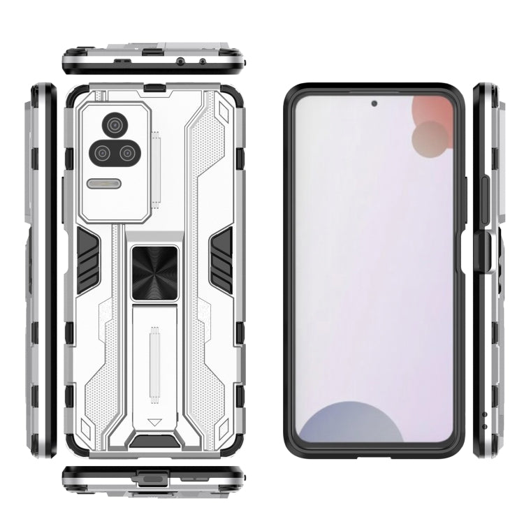 For Xiaomi Redmi K50 Pro Supersonic PC + TPU Shock-proof Protective Phone Case with Holder