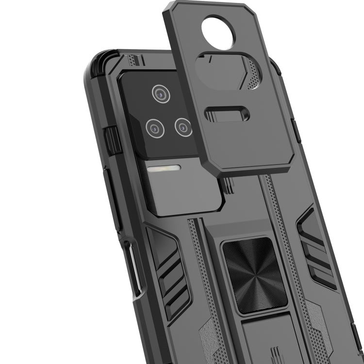 For Xiaomi Redmi K50 Pro Supersonic PC + TPU Shock-proof Protective Phone Case with Holder