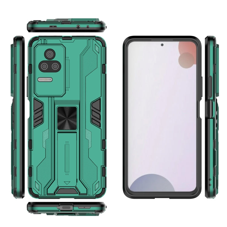 For Xiaomi Redmi K50 Pro Supersonic PC + TPU Shock-proof Protective Phone Case with Holder