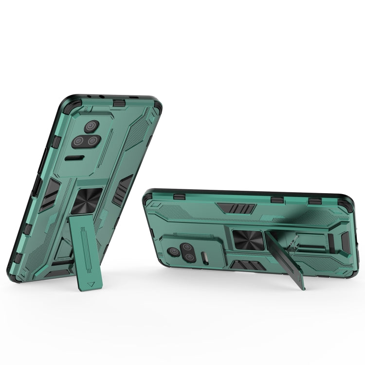 For Xiaomi Redmi K50 Pro Supersonic PC + TPU Shock-proof Protective Phone Case with Holder