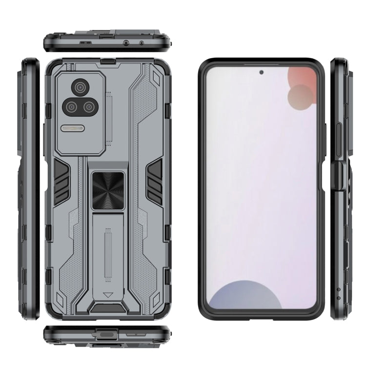 For Xiaomi Redmi K50 Pro Supersonic PC + TPU Shock-proof Protective Phone Case with Holder