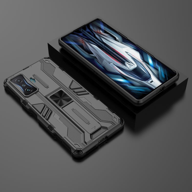For Xiaomi Redmi K50 Gaming Supersonic PC + TPU Shock-proof Protective Phone Case with Holder