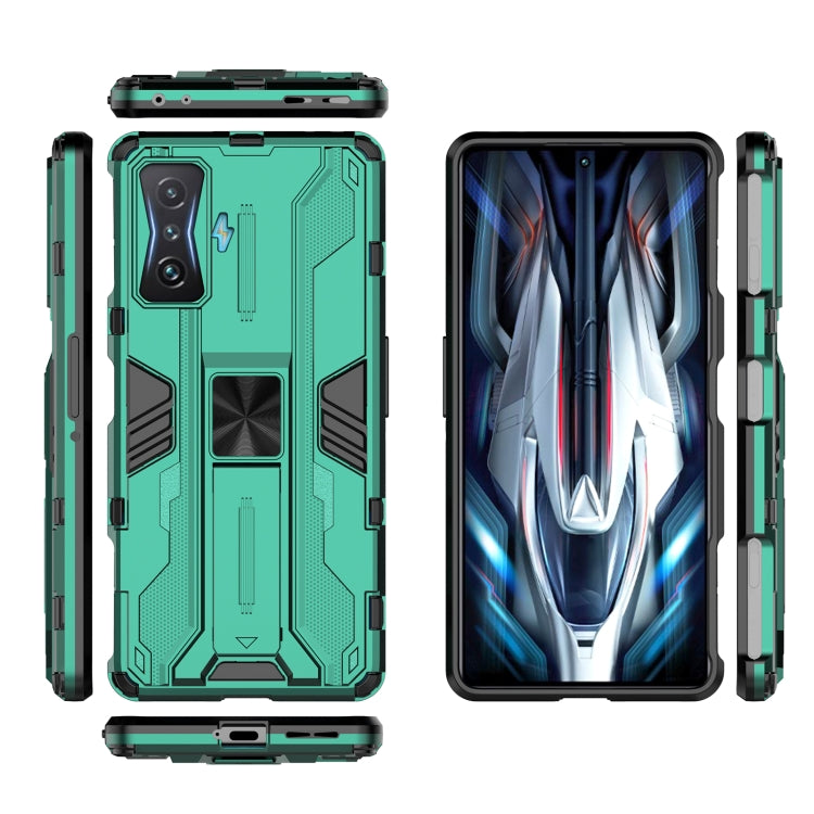 For Xiaomi Redmi K50 Gaming Supersonic PC + TPU Shock-proof Protective Phone Case with Holder