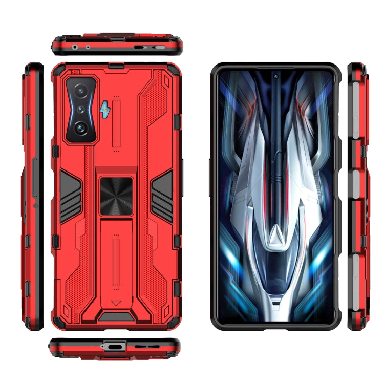 For Xiaomi Redmi K50 Gaming Supersonic PC + TPU Shock-proof Protective Phone Case with Holder