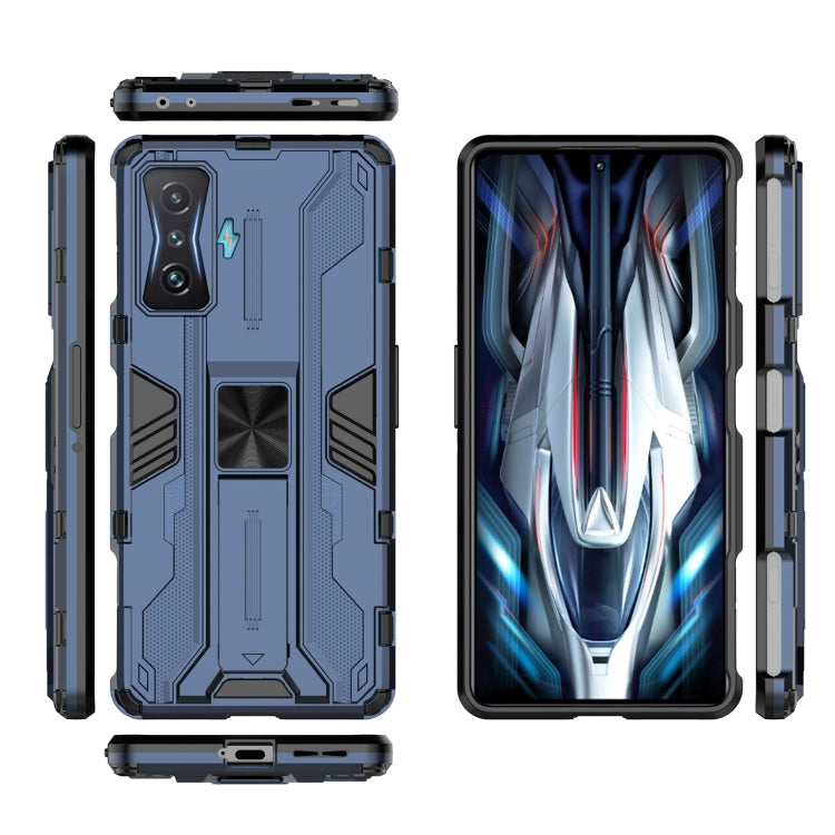 For Xiaomi Redmi K50 Gaming Supersonic PC + TPU Shock-proof Protective Phone Case with Holder