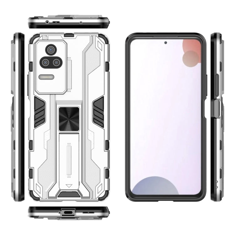 For Xiaomi Redmi K50 Supersonic PC + TPU Shock-proof Protective Phone Case with Holder