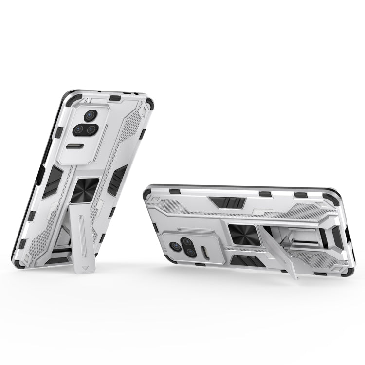 For Xiaomi Redmi K50 Supersonic PC + TPU Shock-proof Protective Phone Case with Holder