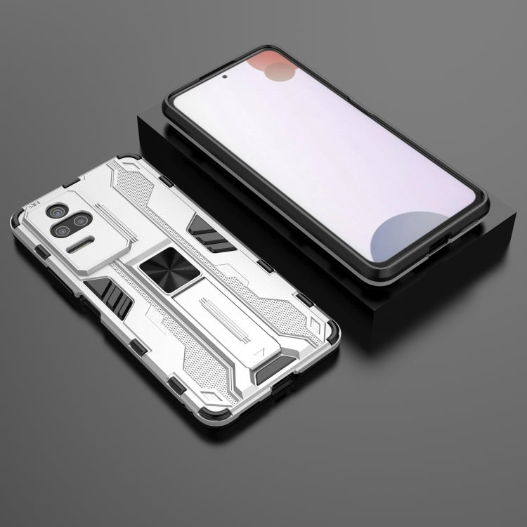 For Xiaomi Redmi K50 Supersonic PC + TPU Shock-proof Protective Phone Case with Holder