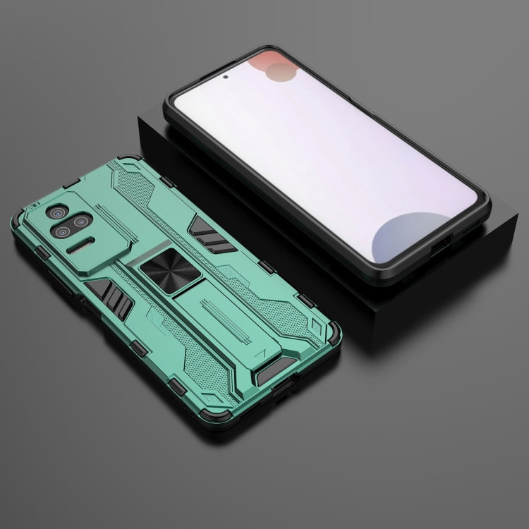 For Xiaomi Redmi K50 Supersonic PC + TPU Shock-proof Protective Phone Case with Holder