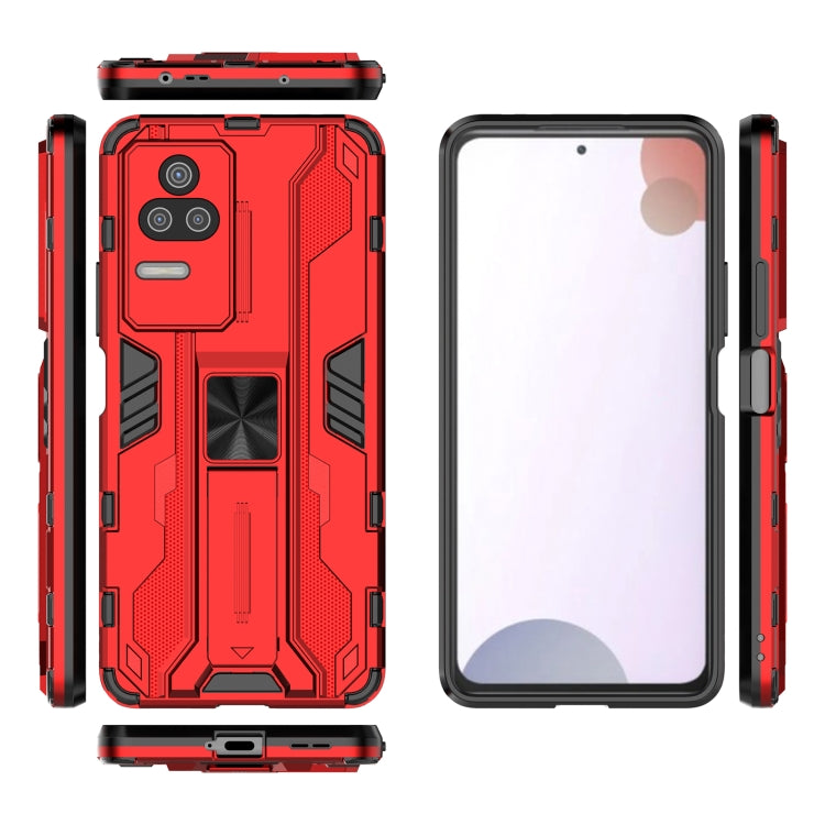 For Xiaomi Redmi K50 Supersonic PC + TPU Shock-proof Protective Phone Case with Holder