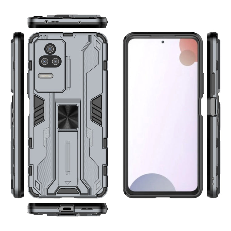 For Xiaomi Redmi K50 Supersonic PC + TPU Shock-proof Protective Phone Case with Holder