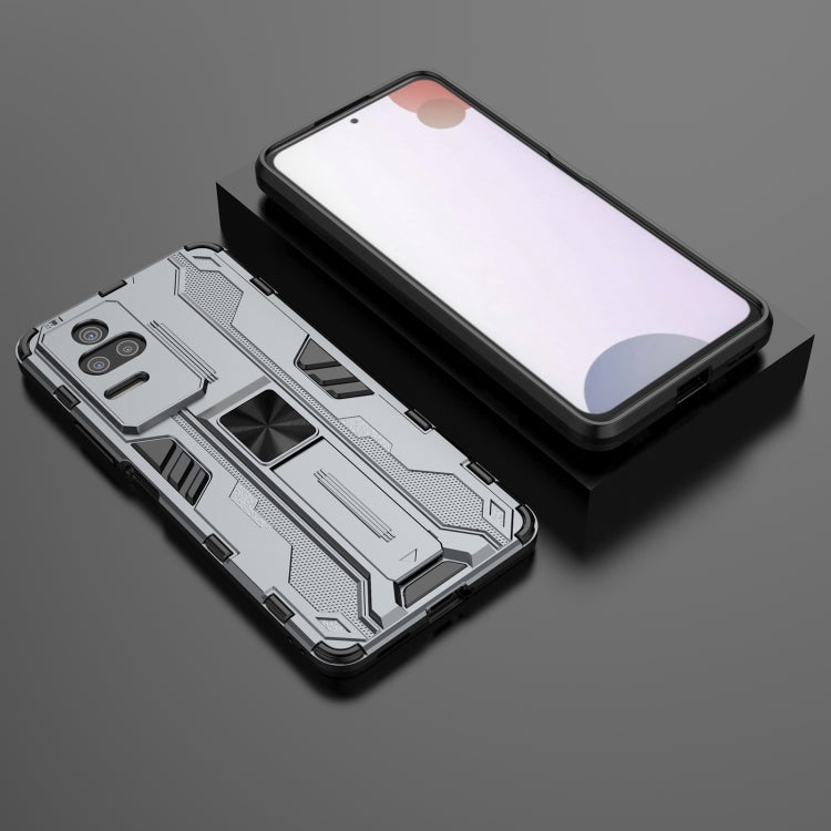 For Xiaomi Redmi K50 Supersonic PC + TPU Shock-proof Protective Phone Case with Holder