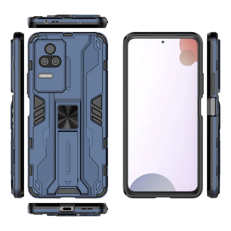 For Xiaomi Redmi K50 Supersonic PC + TPU Shock-proof Protective Phone Case with Holder