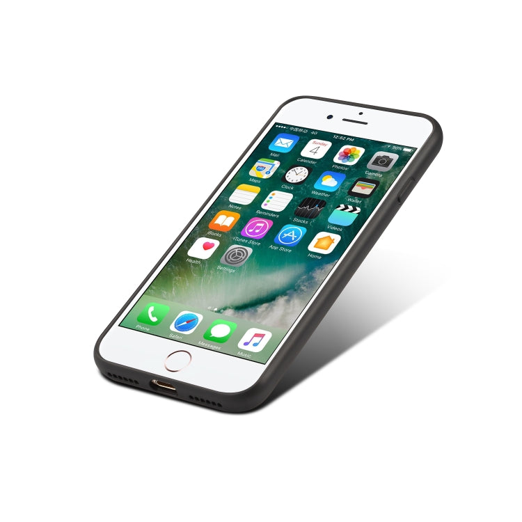 For iPhone 7 / 8 Denior V7 Luxury Car Cowhide Leather Ultrathin Protective Case