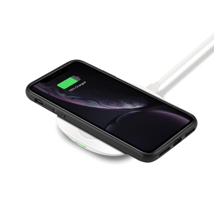 For iPhone XR Denior V7 Luxury Car Cowhide Leather Ultrathin Protective Case