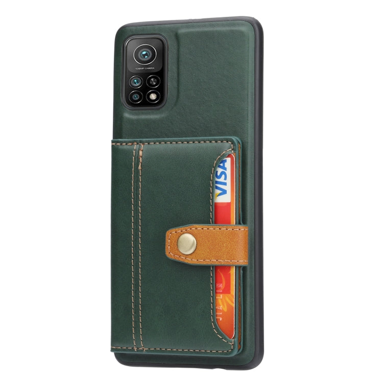 For Xiaomi Redmi Note 11S / Note 11 4G Global Calfskin Color Matching TPU + PU Phone Case