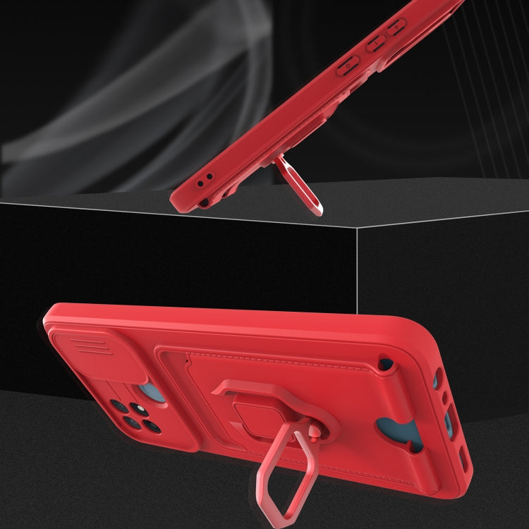 For OPPO A15 / A15s Sliding Camera Cover Design TPU Phone Case