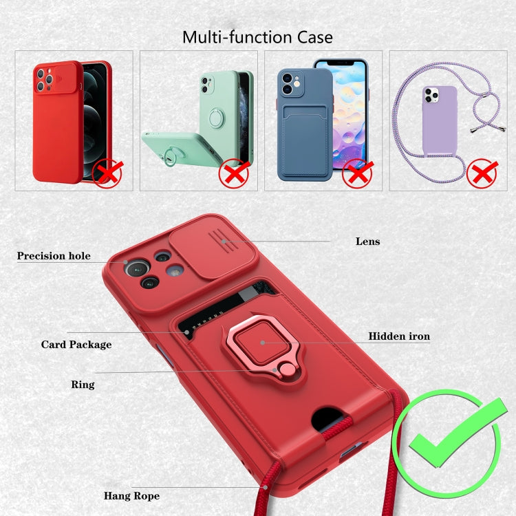 For Xiaomi Mi 11 Lite / 11 Lite 5G Sliding Camera Cover Design TPU Phone Case