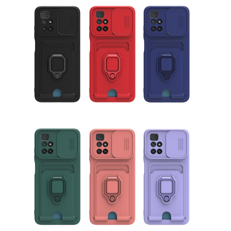 For Xiaomi Redmi 10 / 10 Prime Sliding Camera Cover Design TPU Phone Case