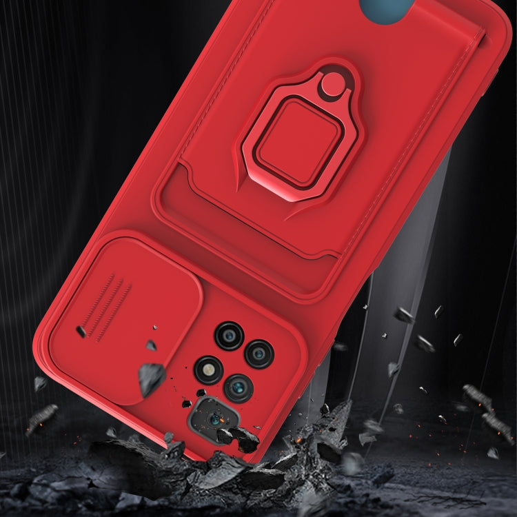 For Xiaomi Redmi 10 / 10 Prime Sliding Camera Cover Design TPU Phone Case